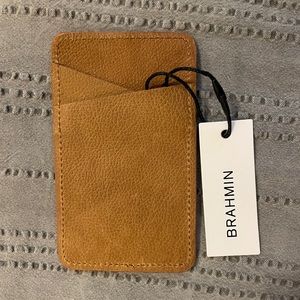 Brahmin Smooth Leather Card Case